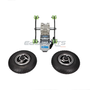 Silnik napędowy kompletny z kołami do schodołaza SC203L 180