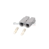 Wtyczka gniazdo akumulatora prostownika szara 50A 4mm2