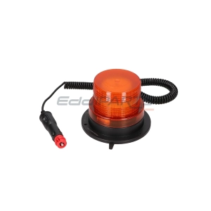 Lampa ostrzegawcza pomarańczowa kogut LED 12V/24V magnes