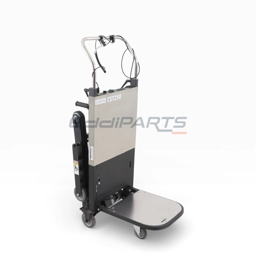 Schodołaz gąsienicowy CST250 elektryczny towarowy - wymiary 1250 mm x 510 mm