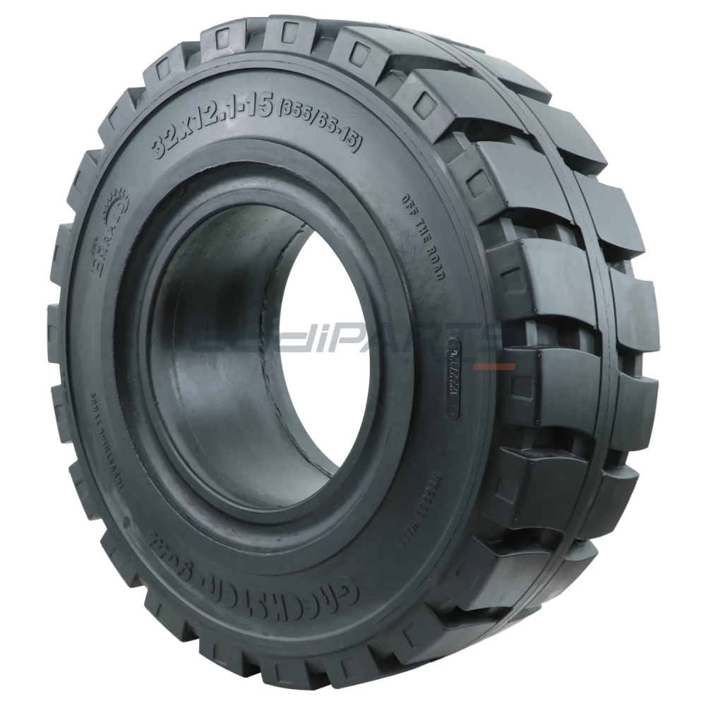 Opona pełna SE 355/65-15/9.75 (32x12.1x15) CLIP Emrald Greckster