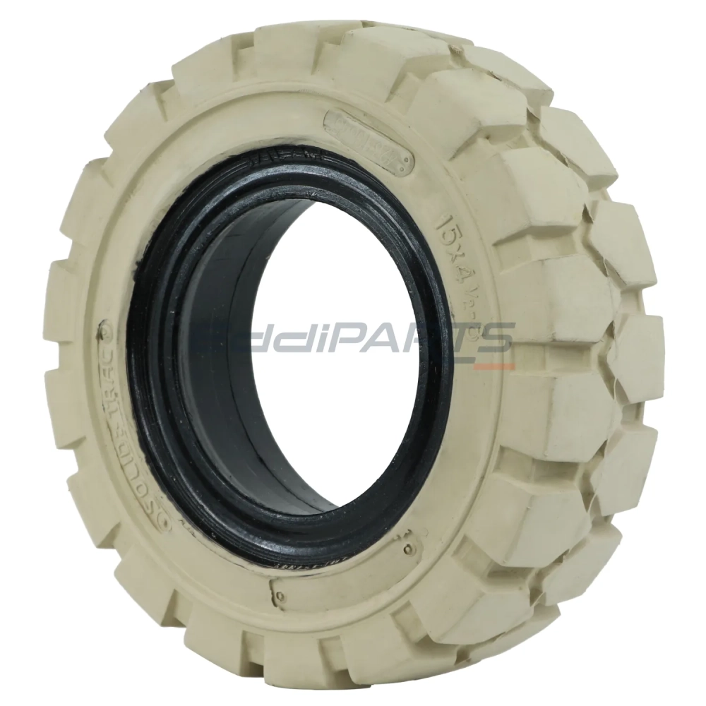 Opona pełna SE 15x4.5-8/3.0 (125/75-8) CLIP NM niebrudząca Solid Trac