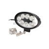 Lampa robocza LED owalna 8-LED 24W 12/24V