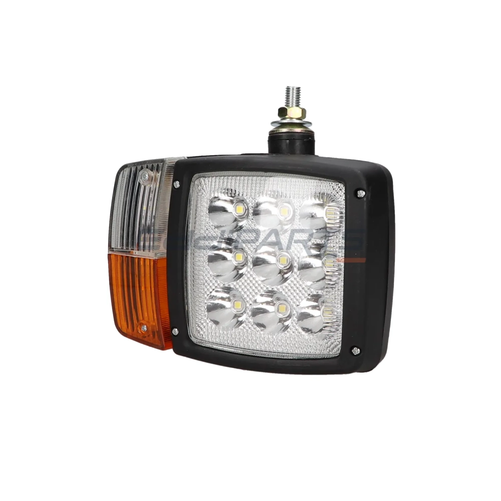 Lampa przednia, reflektor  lewy led do ładowarki, koparki, wózka CS909